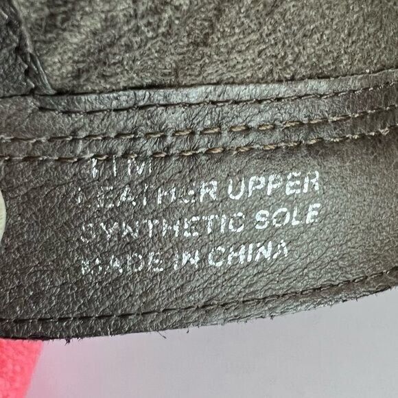 Biala Olive Leather Heeled Double Buckle Zip Ankle Booties Size 41 - Picture 12 of 12